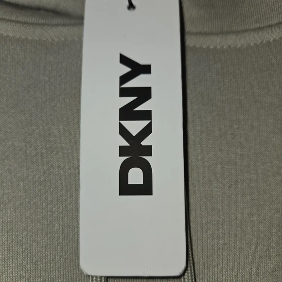 DKNY Men's Gray Hoodie Sweater - Picture 5 of 6